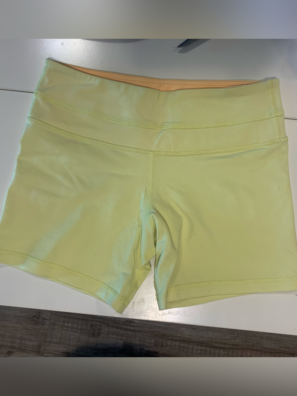 Lululemon Yellow Short Short